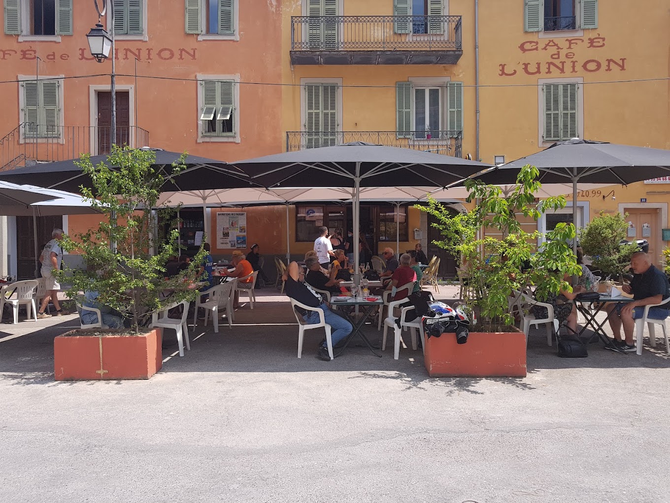 Terasse du café de l'Union