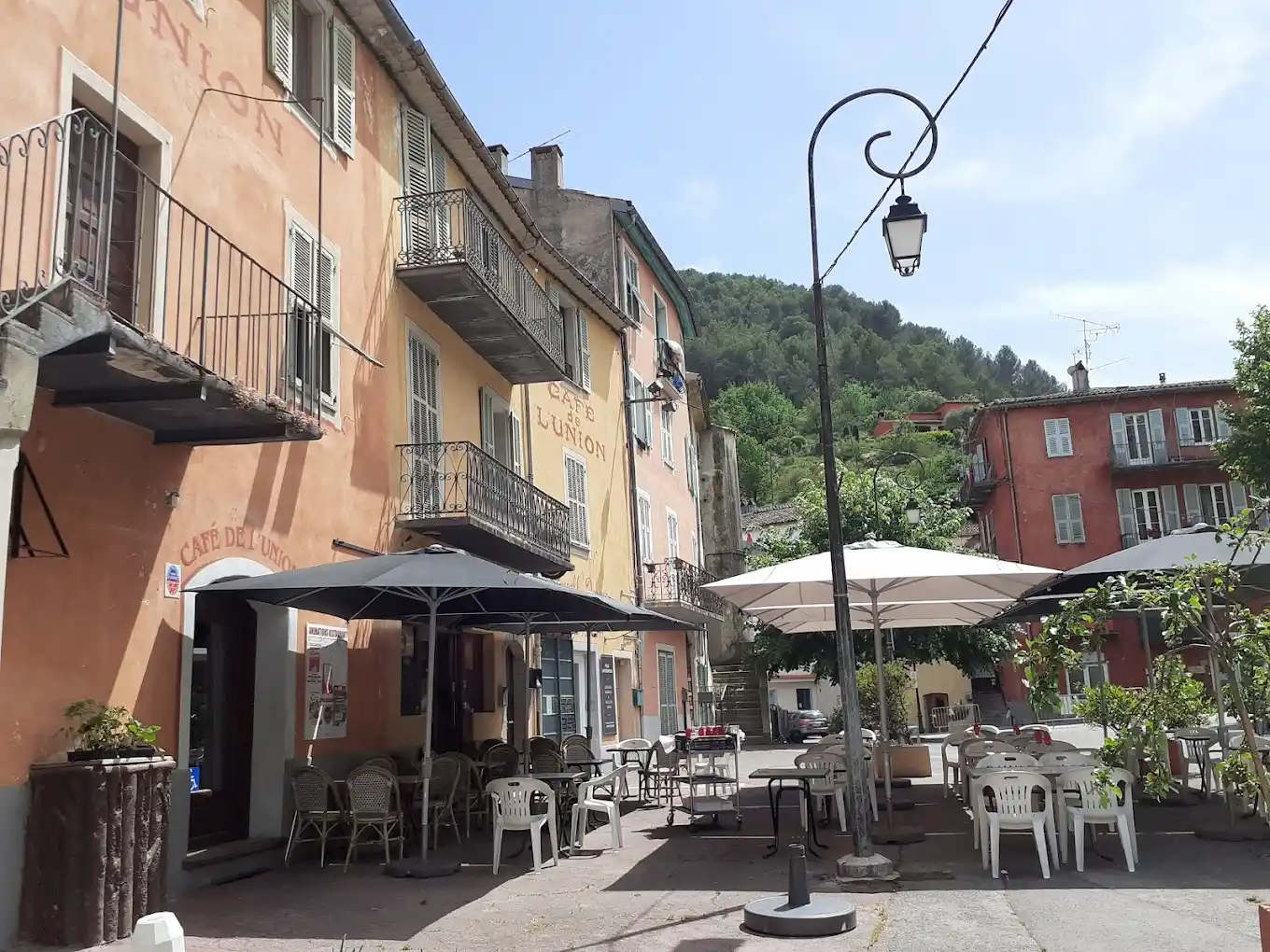 Café de l'union à l'escarène brasserie de village
